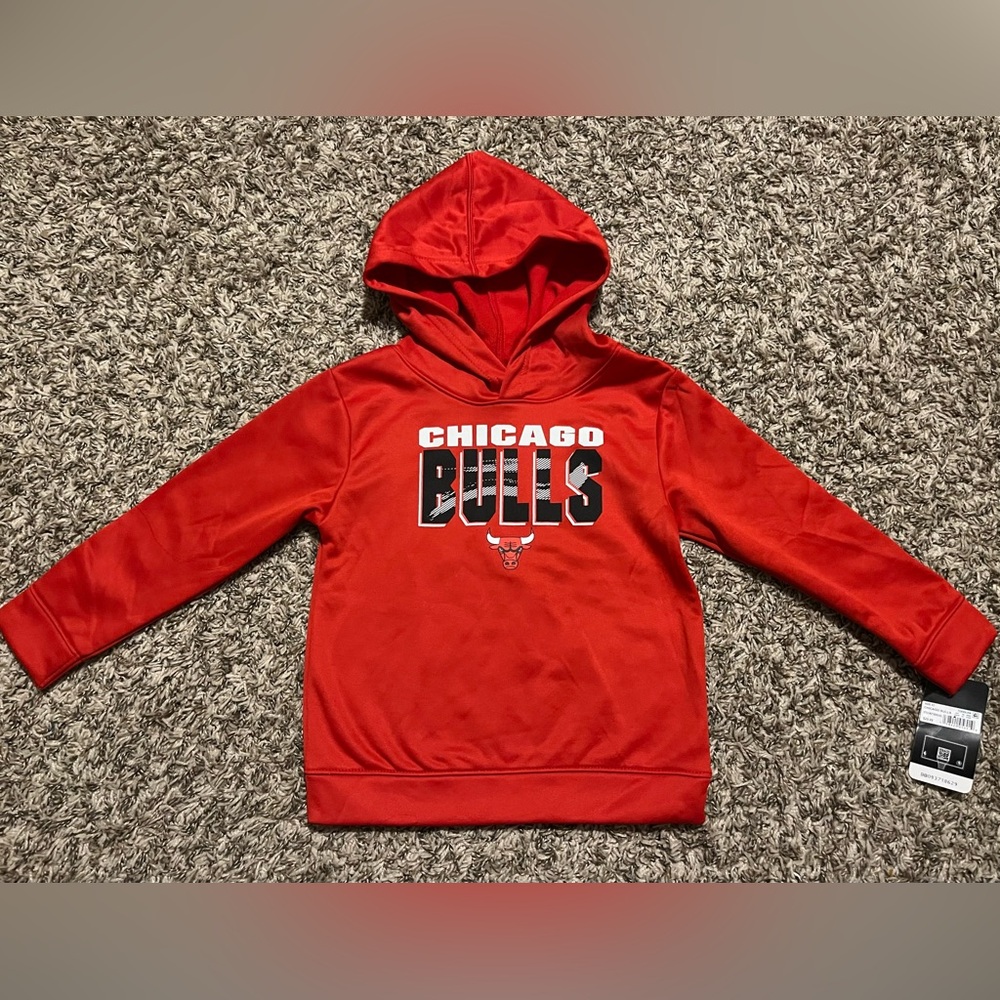 Chicago Bulls NBA Hoodie Boys 4T NWT